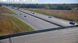 I-35/I-80 at 86th Street – Mile Marker 129.1 – Urbandale