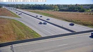 I-35/I-80 at 86th Street – Mile Marker 129.1 – Urbandale