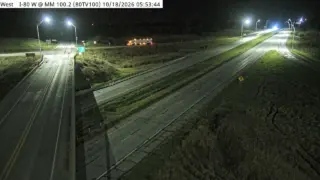 I-80 at Mile Marker 99.9 – Near Dexter
