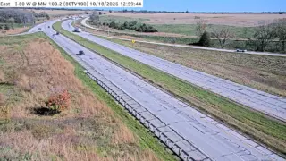 I-80 at Mile Marker 99.9 – Near Dexter