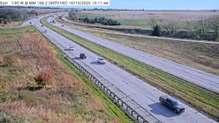 I-80 at Mile Marker 99.9 – Near Dexter