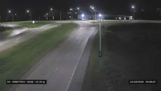 US 30 at US 59 – Denison – Wrong-Way Monitoring View