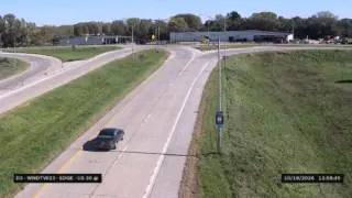 US 30 at US 59 – Denison – Wrong-Way Monitoring View