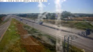 I-35/I-80 at 100th Street – Mile Marker 128.2 – Urbandale