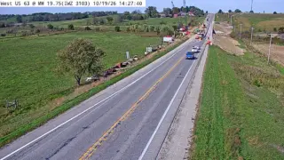 US 63 at Mile Marker 19.75 – Near Bloomfield