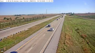I-80 at Mile Marker 205 – Near Victor
