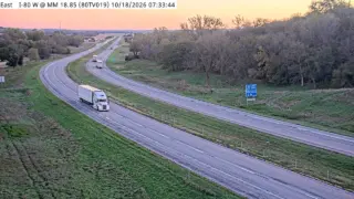 I-80 at Mile Marker 18.6 – Near Underwood