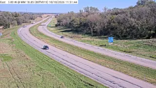 I-80 at Mile Marker 18.6 – Near Underwood