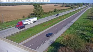 I-80 at Half Moon Road – Mile Marker 236 – Near Tiffin