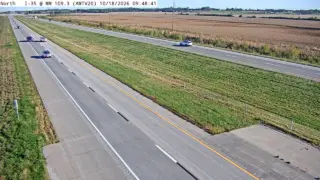 I-35 at Mile Marker 109.2 – Near Ames
