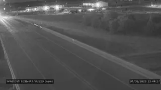 US 20 at IA 17 – Webster City – Wrong-Way Monitoring View