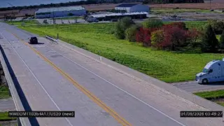 US 20 at IA 17 – Webster City – Wrong-Way Monitoring View