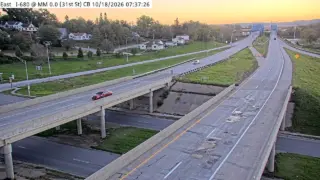 I-680 at 31st Street – Northeast – Mile Marker 0 – Near Carter Lake