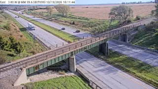 I-80 at Mile Marker 99.3 – Near Dexter