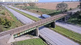 I-80 at Mile Marker 99.3 – Near Dexter