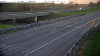 I-35 at Worth County/Hanlontown – Mile Marker 211 – Near Joice
