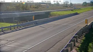 I-35 at Worth County/Hanlontown – Mile Marker 211 – Near Joice