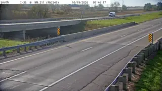 I-35 at Worth County/Hanlontown – Mile Marker 211 – Near Joice