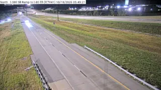 I-380 at I-80 Eastbound Ramp – Mile Marker 0.2 – Tiffin