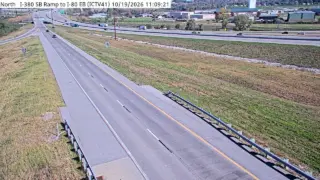 I-380 at I-80 Eastbound Ramp – Mile Marker 0.2 – Tiffin