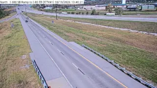 I-380 at I-80 Eastbound Ramp – Mile Marker 0.2 – Tiffin