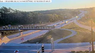 I-80 at 1st Avenue – Mile Marker 242.6 – Coralville