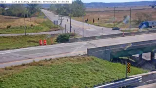 I-29 at Mile Marker 10 – Near Sidney