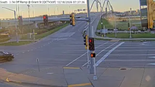 I-74 at Grant Street – Mile Marker 4.9 – Bettendorf