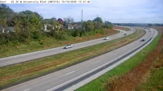 US 30 West of University Boulevard – Mile Marker 146.7 – Ames