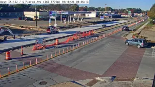 IA 122 at South Pierce Avenue – Mason City – West View