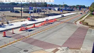 IA 122 at South Pierce Avenue – Mason City – West View