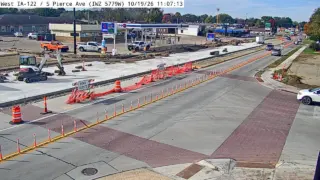 IA 122 at South Pierce Avenue – Mason City – West View
