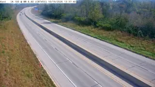 IA 100 West of Ushers Ferry Road – Mile Marker 6.9 – Near Cedar Rapids