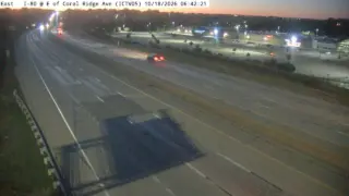 I-80 East of Coral Ridge Avenue – Mile Marker 240.7 – Coralville