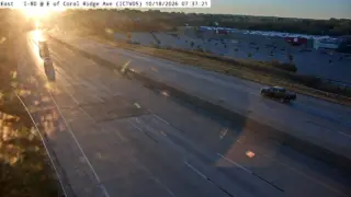 I-80 East of Coral Ridge Avenue – Mile Marker 240.7 – Coralville
