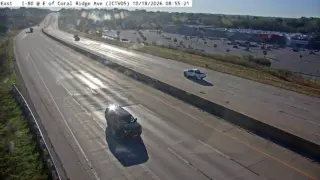 I-80 East of Coral Ridge Avenue – Mile Marker 240.7 – Coralville
