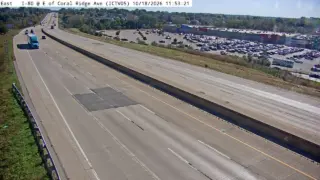 I-80 East of Coral Ridge Avenue – Mile Marker 240.7 – Coralville