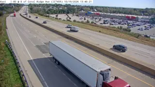I-80 East of Coral Ridge Avenue – Mile Marker 240.7 – Coralville