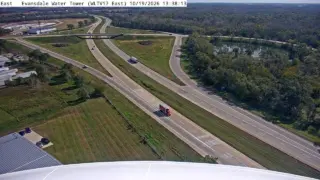 I-380 at Evansdale Water Tower – Mile Marker 68.7 – Elk Run Heights – East View