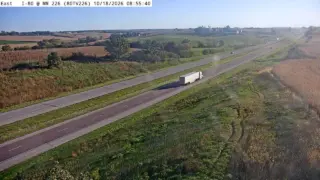 I-80 at Mile Marker 225.8 – Near Oxford