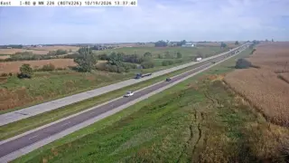 I-80 at Mile Marker 225.8 – Near Oxford