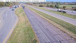 I-29 at Sergeant Bluff Rest Area – Mile Marker 139.3 – Sioux City