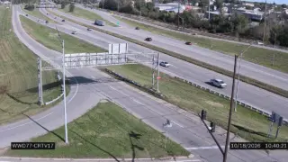 IA 100 at I-380 – Mile Marker 9 – Cedar Rapids – Wrong-Way Monitoring View