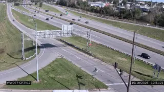 IA 100 at I-380 – Mile Marker 9 – Cedar Rapids – Wrong-Way Monitoring View