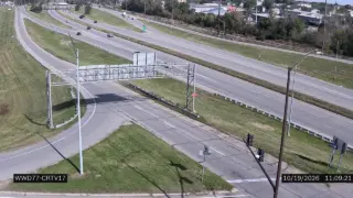 IA 100 at I-380 – Mile Marker 9 – Cedar Rapids – Wrong-Way Monitoring View