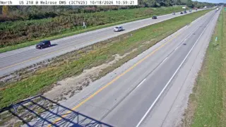 US 218 at Melrose Message Sign – Mile Marker 94.7 – Near Iowa City