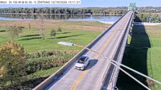 IA 136 at Mississippi River – IL – Mile Marker 0 – Near Clinton