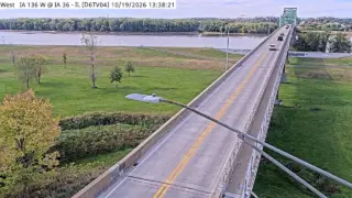 IA 136 at Mississippi River – IL – Mile Marker 0 – Near Clinton