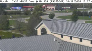 I-35 Northbound Rest Area – /Southbound – Mile Marker 159 – Near Dows