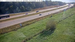 I-80 at Visitor Center – IL – Mile Marker 306.4 – Near Le Claire